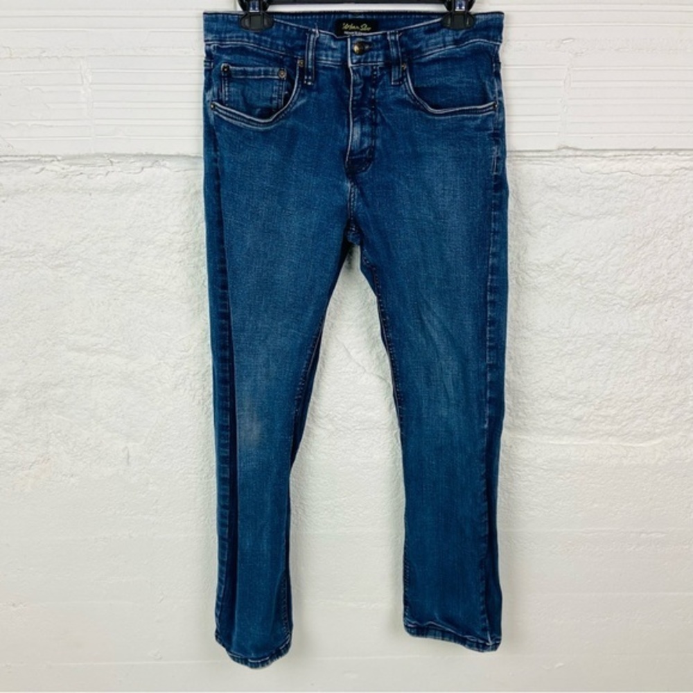 URBAN STAR denim cotton stretch straight jeans size 32 X 30